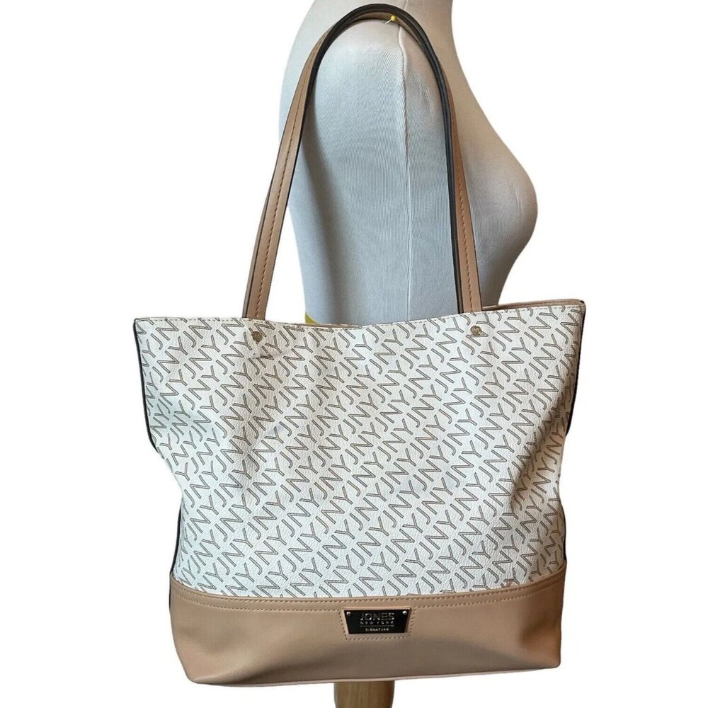Jones New York Signature BLUSH/NUDE TOTE Shoulder Bag Blush/Neutral Tone